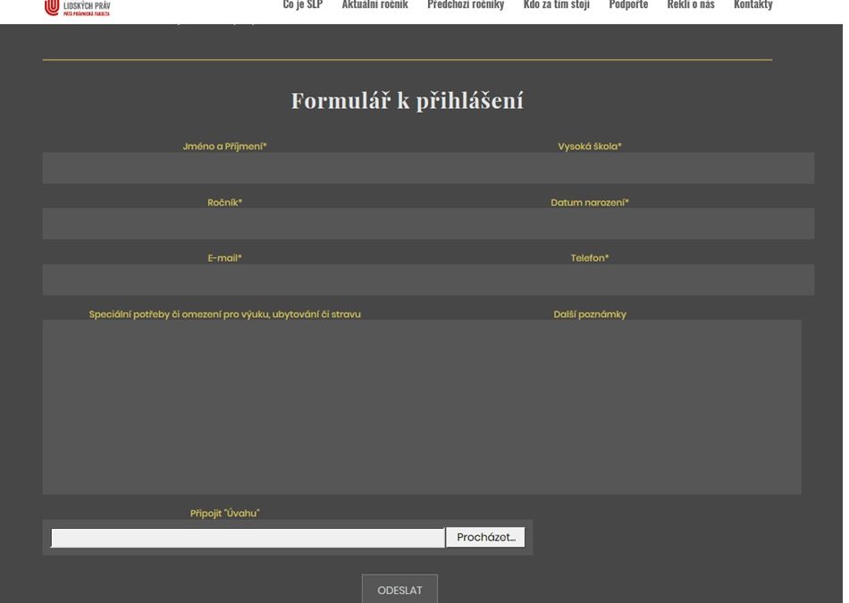 ŠLP 2019 je tu – přihlaste se!