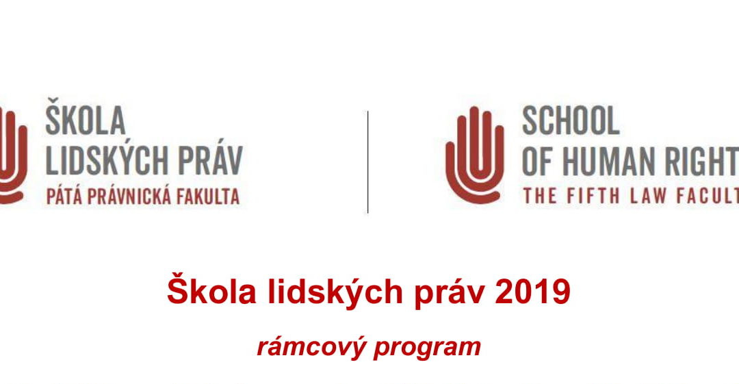 Rámcový program ŠLP 2019 je na světě